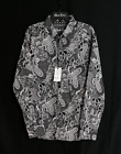 Robert Graham SAUNDERS Charcoal Paisley EXCLUSIVE XL NWT $178 Classic Fit XL