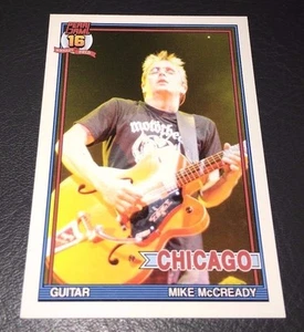 PEARL JAM Chicago Baseball Card 2016 - Mike McCready 9 motorhead - Wrigley pack - Picture 1 of 1