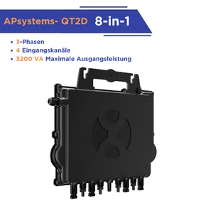 APSystems QT2D-EU 3200w Mikro-Wechselrichter, 3ph, 2 MPPT  8-in-1 - Bild 1 von 4