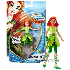 Year 2015 DC Comics Super Hero Girls 6 Inch Figure - POISON IVY DMM38 with Vines - Picture 1 of 1