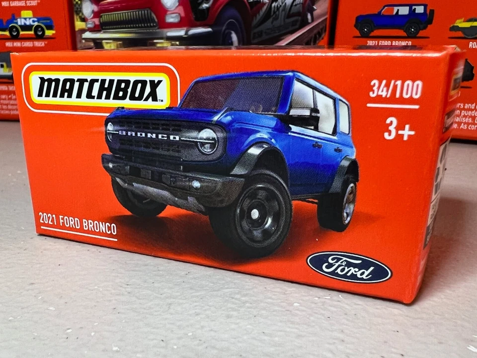 Matchbox Ford Police Interceptor 84/125 Power Grab