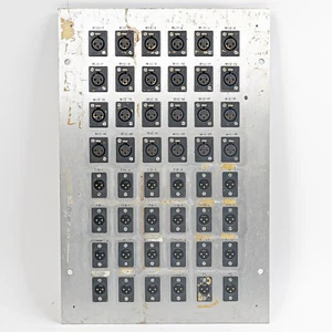24-Channel XLR Wall Plate Patchbay – 24 In / 24 Out (48 XLR Total) - Picture 1 of 6