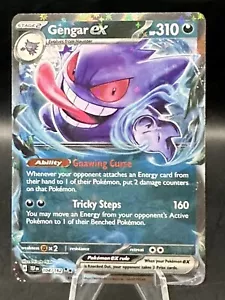 Gengar ex 104/162 Double Rare SV Temporal Forces Pokemon English NM - Picture 1 of 5