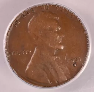 1931-D Lincoln Wheat Penny Cent - ANACS VG10 - Reverse Lamination - Picture 1 of 3
