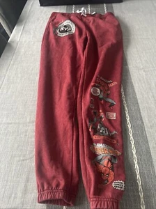 Pink Marvel Spiderman Jogging Pants Size Medium - Picture 1 of 8