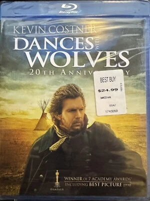 Dances With Wolves [Blu-ray] 20th Anniversary Edition  New, Free Shipping - Image 1 of 2