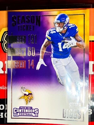2016 Panini Contenders - STEFON DIGGS #38 season ticket - MINNESOTA !🏈 - Image 1 of 2