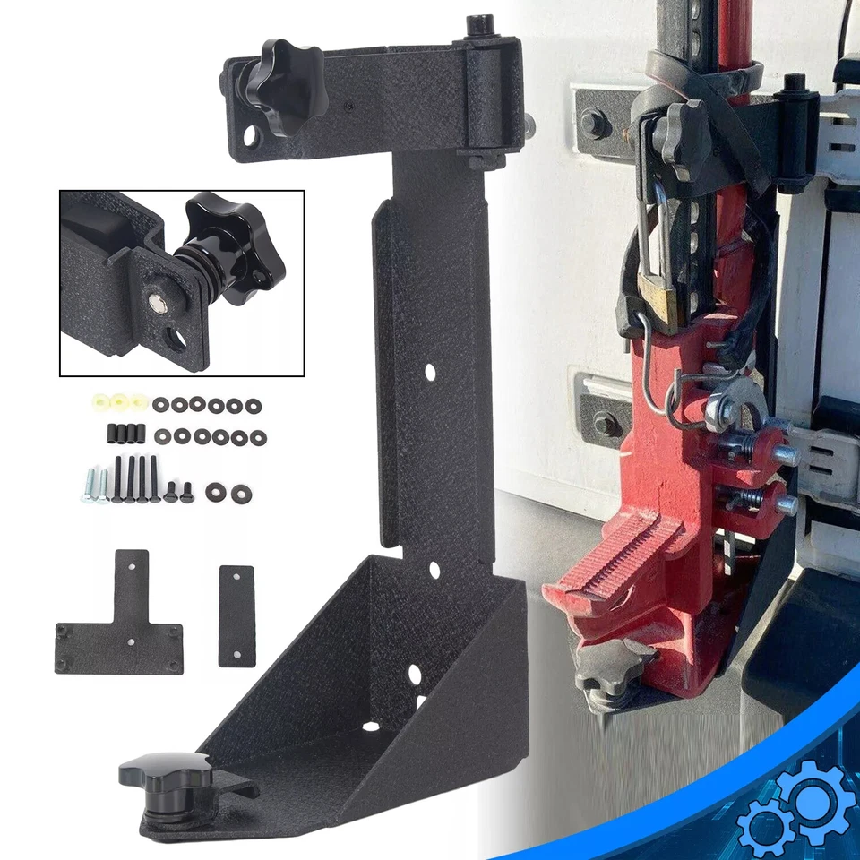 Soporte de montaje de gato de elevación alta para puerta trasera para Jeep Wrangler JK 2007-2018 Foto 1 de 4