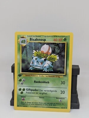1999 Pokemon Classic - Base Set 1st Edition GERMAN Bisaknosp #30 - Image 1 of 2