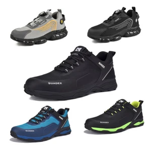 SUADEX Arbeitsschuhe Leicht Stahlkappe Sicherheitsschuhe Sport Bauschuhe Sneaker - Bild 1 von 40