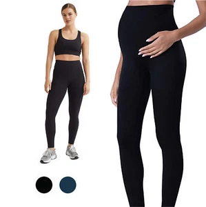 3x Lady Maternity 95% Cotton Compression Leggings Slim Fit Improve Blood Flow - Picture 1 of 5
