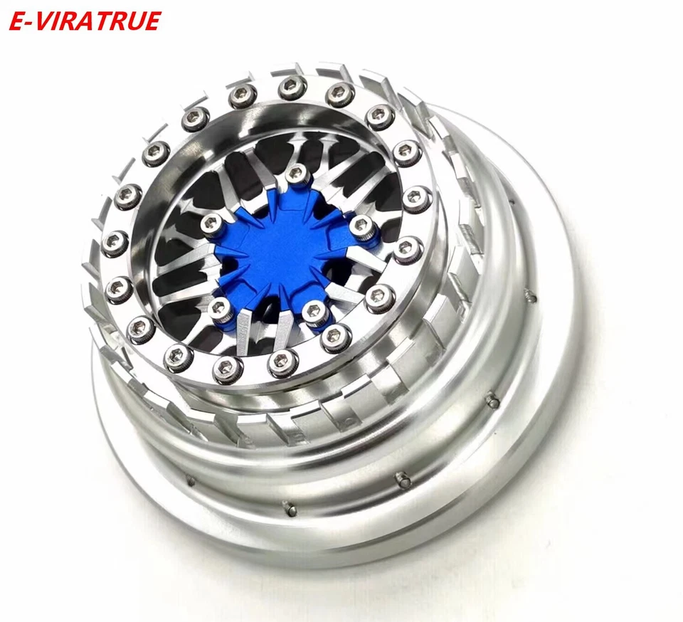 E-VIRATRUE Aluminum Wheel For ARRMA MOJAVE/FIRETEAM 6S 1/7&SENTON 1/10 1pcs - Image 1 of 1