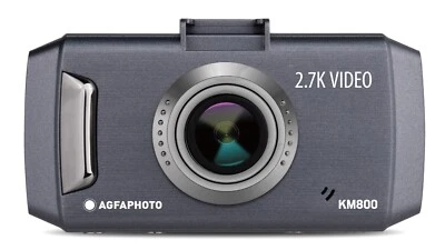 AGFAPHOTO Realimove KM800 2.7K Ultra HD Dash Cam Car Camera with 2.7 inch LCD - Image 1 of 4