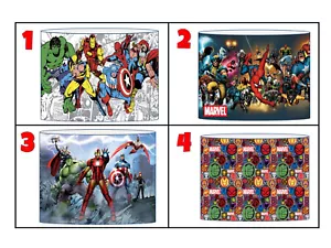 PANTALLA DE LÁMPARA DE TECHO O MESA MARVEL AVENGERS - 4 DISEÑOS - 3 TAMAÑOS - Imagen 1 de 9