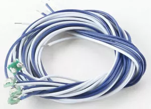 Model Rectifier Corp. HO Mini LED w/10in 25.4cm Wire Leads 4-Pack Light Ge 25323 - Picture 1 of 1