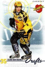 2009-10 Finnish Cardset Drafts #2 Teemu Hartikainen