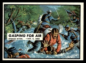 1962 Topps Civil War #35 Gasping for Air NM *d2 - Picture 1 of 2
