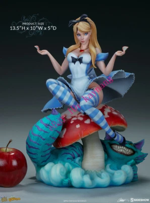 Sideshow Collectibles 200506 爱丽丝梦游仙境爱丽丝 1/4 树脂模型雕像 — 第 1/4 张图片