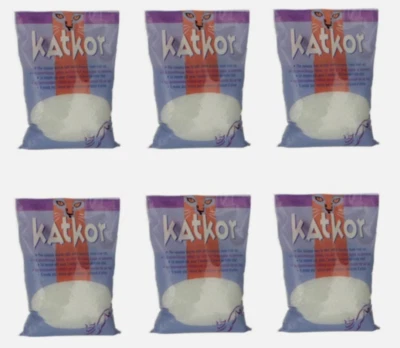 Katkor Cat Urine Sample Kit Non Absorbent Cat Litter 200g Inc Pipette & Tube x 6