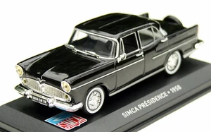 Simca Vedette Limusina "Présidence" Año 1958-1961, Negro, IXO-Modelo M. 1:43 - Imagen 1 de 6