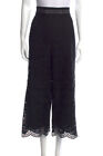 Rare Zimmermann Crochet Lace Wide Leg High Rise Crop Pants Sz0 Rrp485