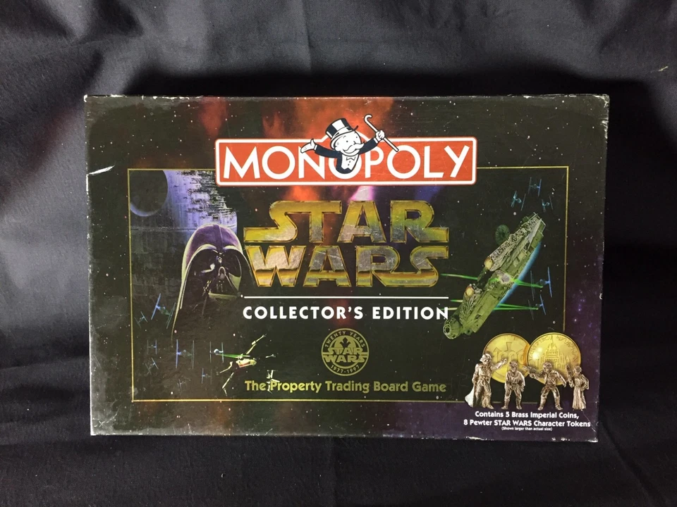 unplayed 1997 Star Wars Limited Collector's Edition Monopoly Board Game - Image 1 of 4