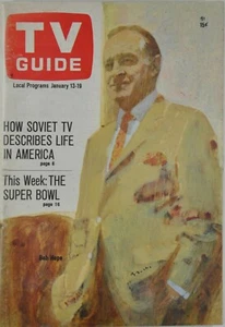 TV GUIDE January 13, 1968 BOB HOPE issue #772 - Picture 1 of 10