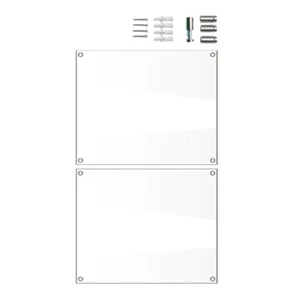 1 Set of Clear Acrylic Photo Frame Wall Mounting Clear Picture Frame Picture - Picture 1 of 12