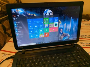 Toshiba C55-B5362 15.6"(500GB,i3-4005u,1.70GHz,4GB,HDMI)WIN7&WIN10 OFFICE2013 - Picture 1 of 12