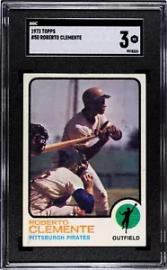 1973 Topps #50 Roberto Clemente SGC 3 PITTSBURGH PIRATES HOF - Foto 1 di 2