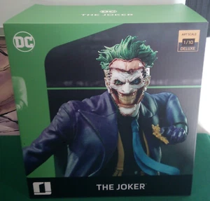 STATUA DC COMICS THE JOKER DELUXE ART IRON STUDIOS 23CM - Imagen 1 de 3