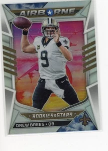 2022 Panini Rookies and Stars Drew Brees Airborne Silver Prizm #AI-27 Saints - Picture 1 of 2