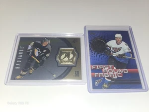Jaromir Jagr 2003-04 Topps First Round Fabric/ 98-99 UD SPx Finite /875 Lot Of 2 - Picture 1 of 11