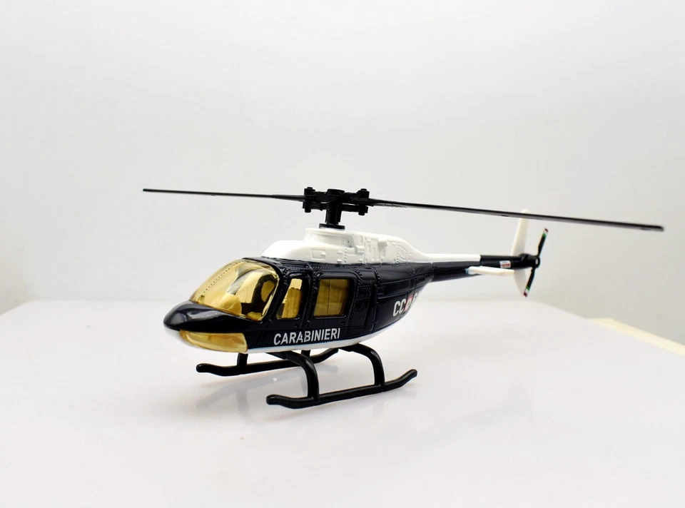 Modellino elicottero carabinieri scala 1:43 CC 69 burago modellismo collezione - Immagine 1 di 4