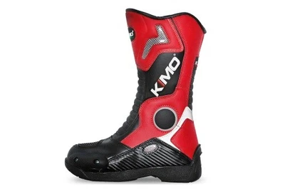 Kinder Motocross Stiefel Kindercrossstiefel Enduro MX Wasserdicht Quad KIMO Rot - Bild 1 von 4