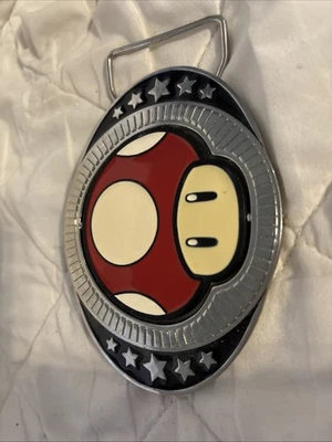 任天堂超级马里奥兄弟旋转蘑菇扣红色/绿色双面 2011 — 第 1/4 张图片