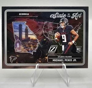 2024 Panini Zenith Michael Penix Jr. State of the Art - Falcons - Picture 1 of 2