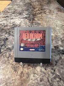 Red Alarm Nintendo Virtual Boy Fast Free Shipping Authentic VG Cond