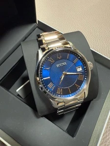 BULOVA - Orologio Solo tempo da Uomo quadrante numeri romani 96B386 - Foto 1 di 5