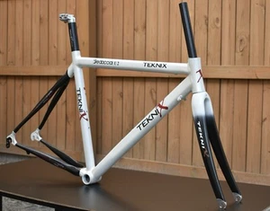 Dedacciai U2 Alloy/Carbon 50cm 1059g Frame/397g Fork, 2000s Pro Team Texnix NOS! - Picture 1 of 24