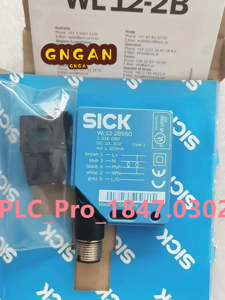 1PCS NEW SICK WL12-2B560 photoelectric sensor Fast delivery US free tax - Image 1 of 4