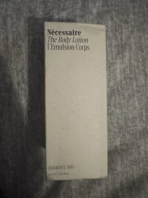 Necessaire The Body Lotion Fragrance Free - 13.5 Fl oz / 400 ml Brand New In Box - Image 1 of 2