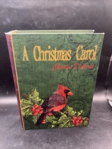 "A Christmas Carol" Versteckbuch für Fernbedienung oder Schatz Weihnachtsdeko - Bild 1 von 9