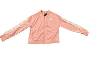 Nike Pink & White Sportswear Track Suit Jacket. Girls. - Size M - Picture 1 of 5