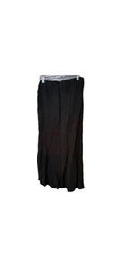 Mud Pie Black Long Skirt Tie Waist Size M Medium Black New NWT - Picture 1 of 5