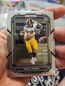 Sam LaPorta 2023 Panini Prizm Draft Picks #160 RC Iowa Hawkeyes - Bild 1 von 3