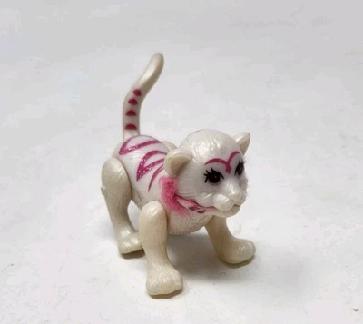 Vintage 1996 Tonka Corp White Pink Tiger McDonald's Toy - Image 1 of 4