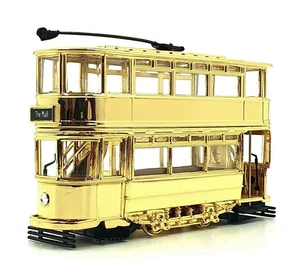 Corgi 1/72 Scale CC25207 Fully Closed Gold Plated Tram Golden Jubilee 1952-2002 - Picture 1 of 5