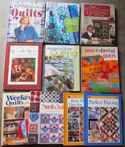 LOT 10 QUILT PATTERN BOOKS Easy Designs 266 Patterns Jeanne Stauffer Mumm Rodale - Picture 1 of 13