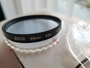 58mm Hoya 82 A 82a Blue Color Correction Lens Filter - Picture 1 of 3